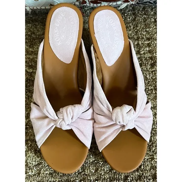 Kork Ease Haya Suede Heeled Sandals 11