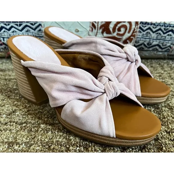 Kork Ease Haya Suede Heeled Sandals 11