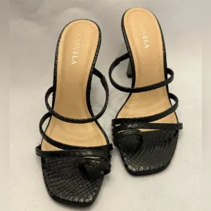 Kurt Geiger Carvela Lizard Print Sandals Sz 36