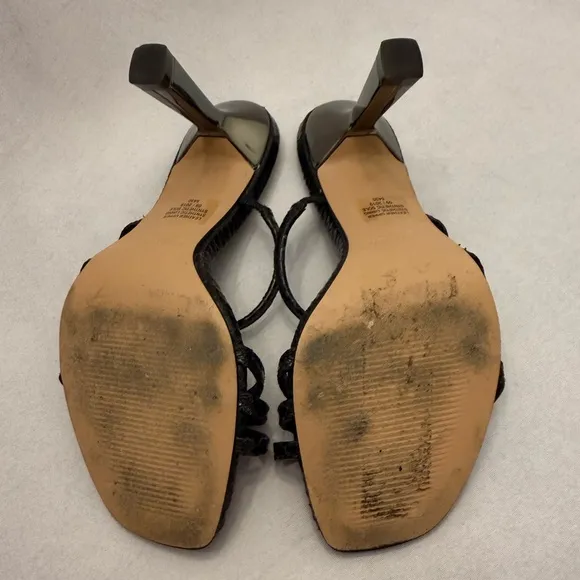 Kurt Geiger Carvela Lizard Print Sandals Sz 36