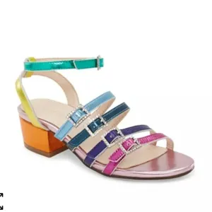 KURT GEIGER LONDON Girls' Mini Piera Sandals. SZ 5