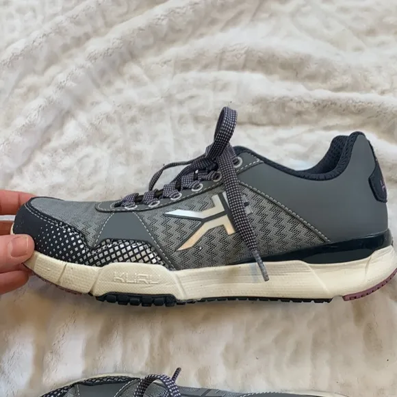 Kuru Quantum Shoes Pewter Night Sky Lavendar Size 6.5