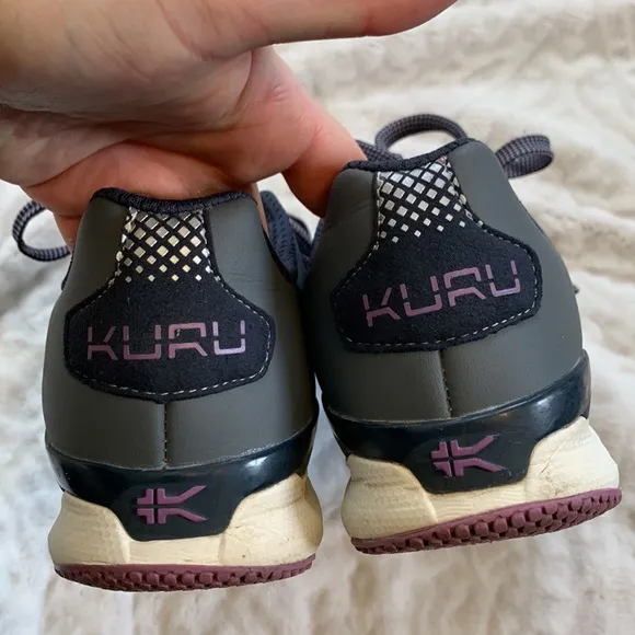 Kuru Quantum Shoes Pewter Night Sky Lavendar Size 6.5