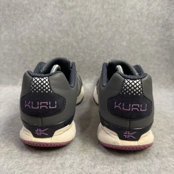 Kuru Shoes Womens Size 9 Quantum Grey Recovery Comfort Walking Sneakers 201323