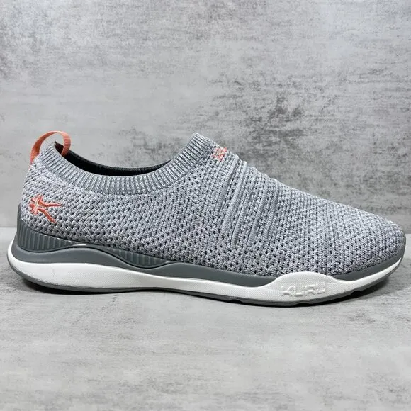 Kuru Stride Knit Slip On Sneaker Shoes - Women's Size 10.5 - Gray