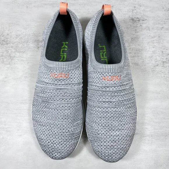 Kuru Stride Knit Slip On Sneaker Shoes - Women's Size 10.5 - Gray
