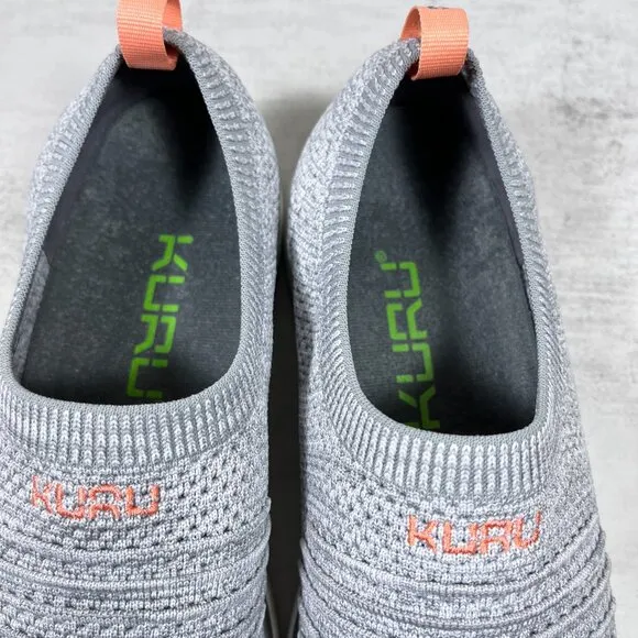 Kuru Stride Knit Slip On Sneaker Shoes - Women's Size 10.5 - Gray