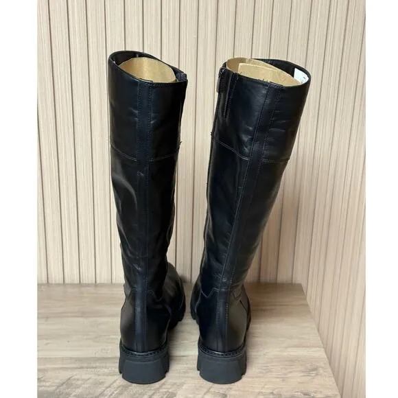 La Canadienne Alabama Waterproof Knee-High Platform Boots Size 9.5M