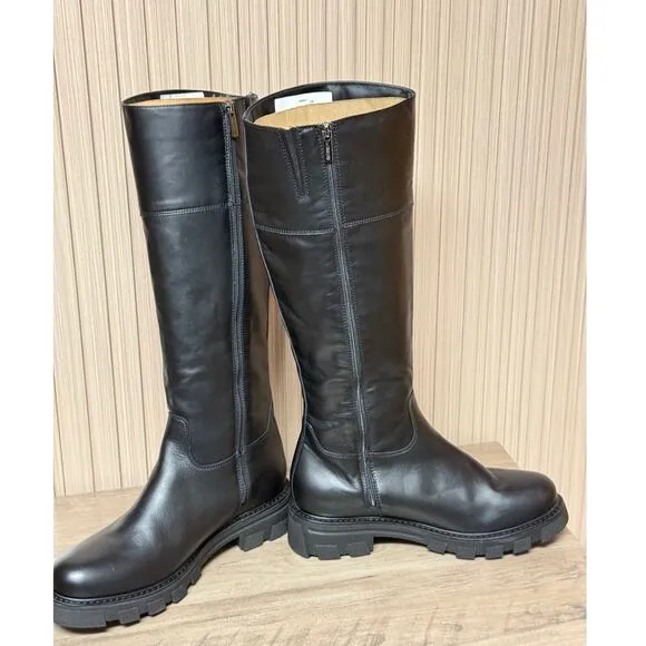 La Canadienne Alabama Waterproof Knee-High Platform Boots Size 9.5M