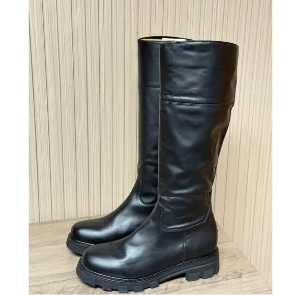 La Canadienne Alabama Waterproof Knee-High Platform Boots Size 9.5M