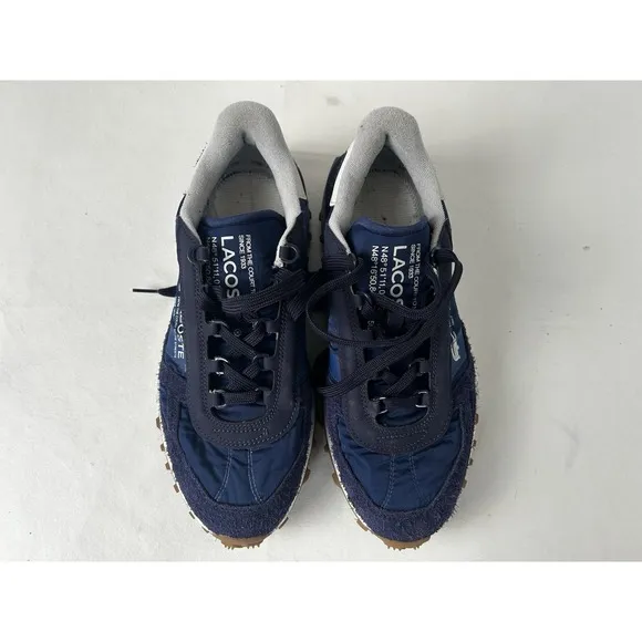 Lacoste Elite Active 224 2 SMA Blue Men's Sneakers Size 10.5
