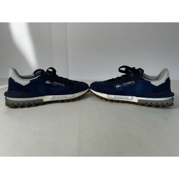 Lacoste Elite Active 224 2 SMA Blue Men's Sneakers Size 10.5