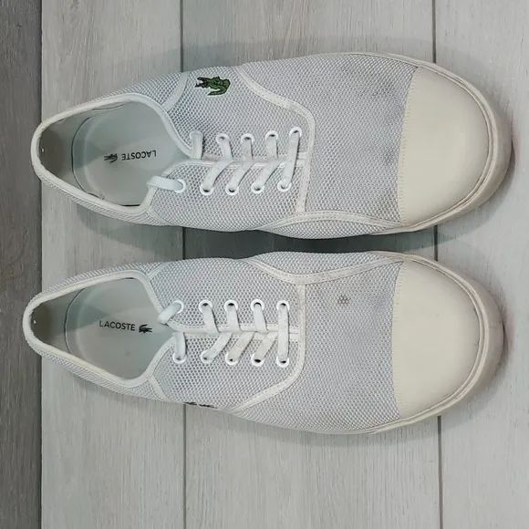 Lacoste Mens Rene Comfort Sneakers Shoes sz 12