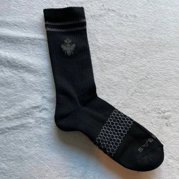 LARGE Bombas Socks Bundle Lot x 10 pairs Half Calf style - Black UNISEX NEW NWT