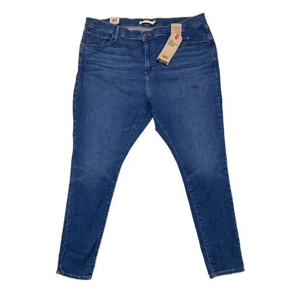 Levi’s Women's Plus Size 720 High-Rise Super Skinny Jeans Size 22W