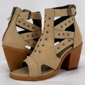 Liberty Black tan cutout sandals