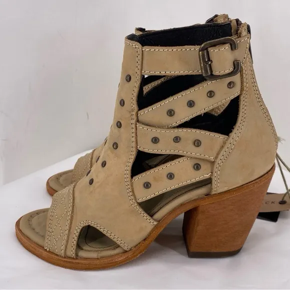 Liberty Black tan cutout sandals