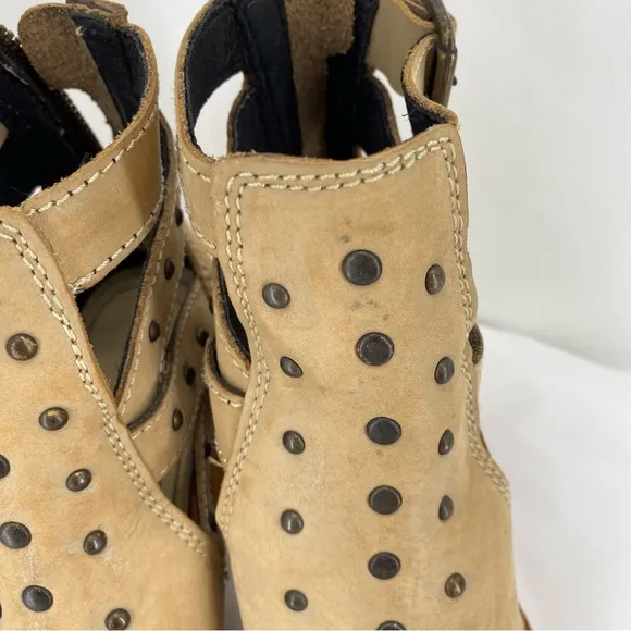 Liberty Black tan cutout sandals