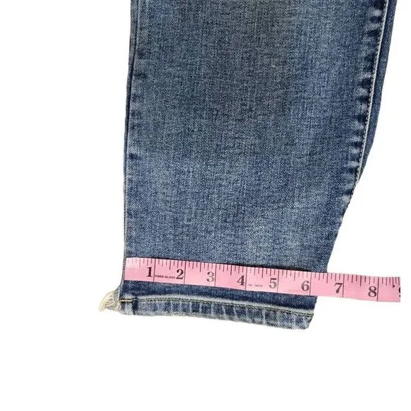 LIVERPOOL - KENNEDY CROP STRAIGHT W/ CUT HEM sz10