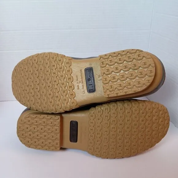 L.L.Bean Men's Bean Boots, Rubber Moc , Nautical,  Like New Condition,…