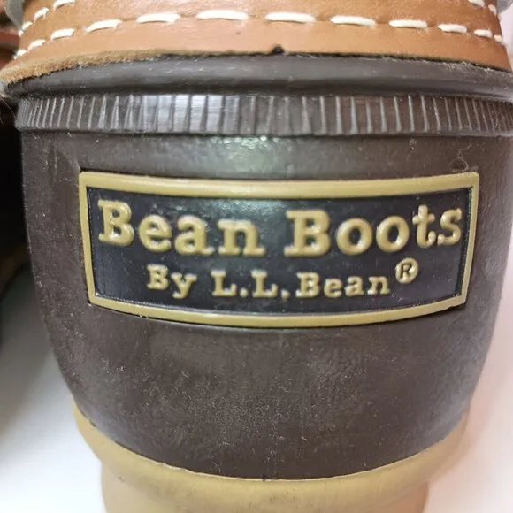 L.L.Bean Men's Bean Boots, Rubber Moc , Nautical,  Like New Condition,…