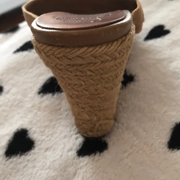 Louboutin Delfin Espadrille Wedge Sandals