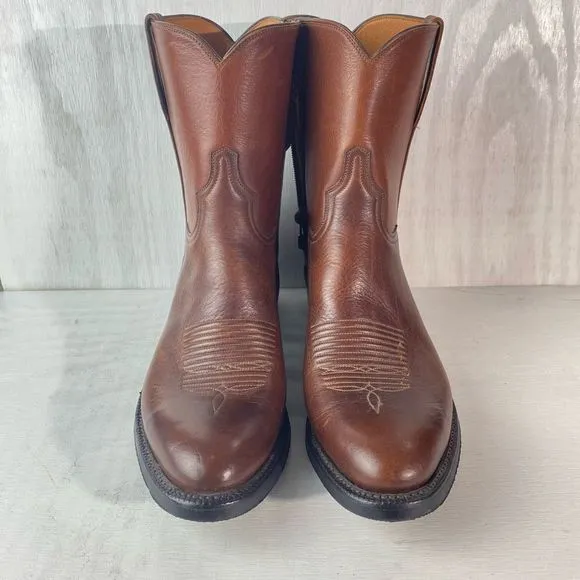 Lucchese Men's Brown Cowboy Boots