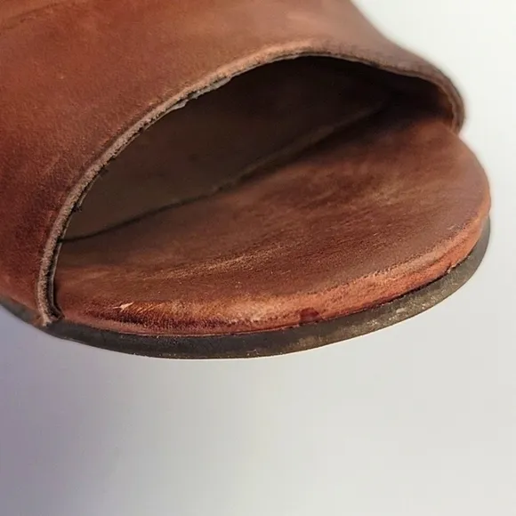 Lucky Brand Jorelie Sandals Plum Brown Size 9.5