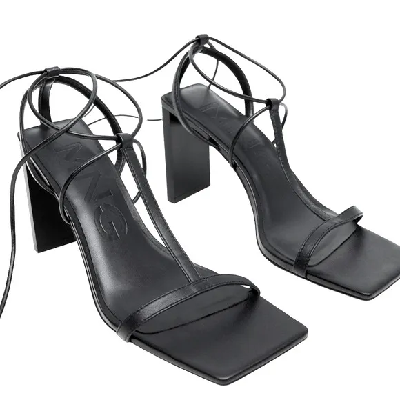 MANGO Heel Strips Sandals