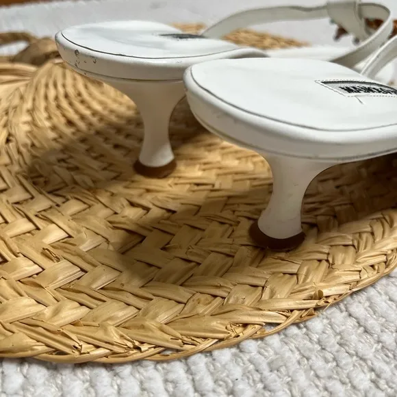Manila Blahnik kitten heal sandals