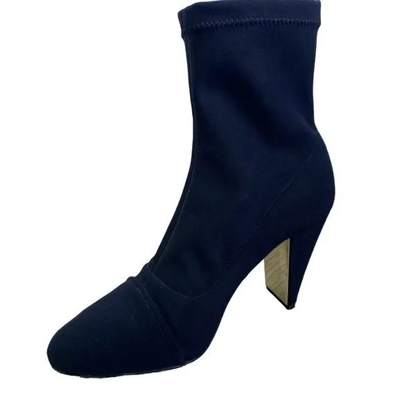 MARION PARKE $695 Women's EU36 Black Stockings Pull Up Ankle Booties US Size‎ 6