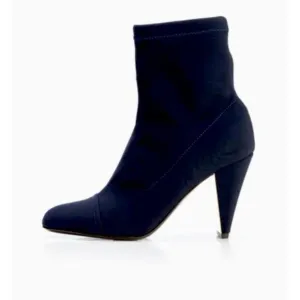 MARION PARKE $695 Women's EU36 Black Stockings Pull Up Ankle Booties US Size‎ 6