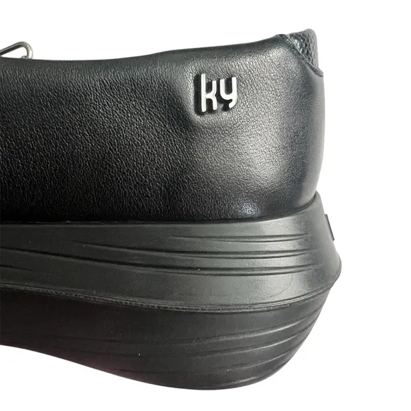 Mary Jane Shoes by Kybun KyBoot Luzern 17 Caviar Comfy Walking Size 9 Black