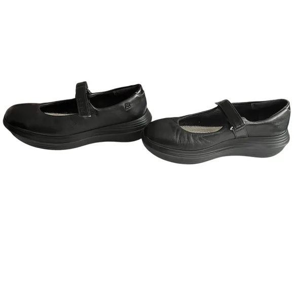 Mary Jane Shoes by Kybun KyBoot Luzern 17 Caviar Comfy Walking Size 9 Black