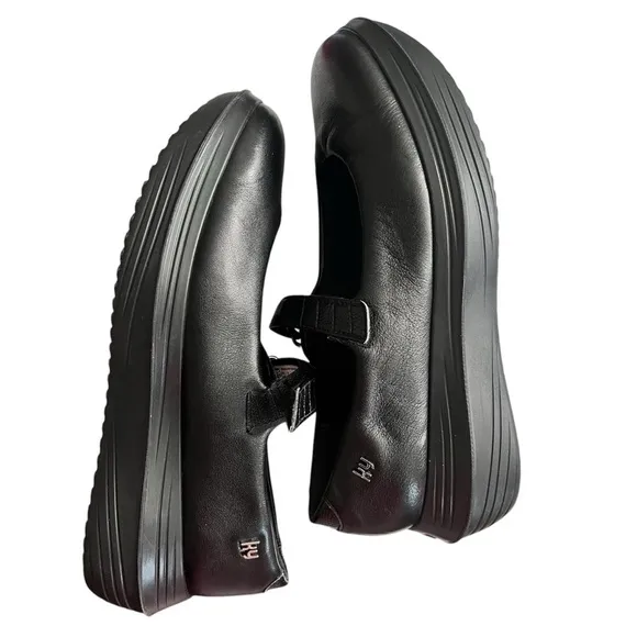 Mary Jane Shoes by Kybun KyBoot Luzern 17 Caviar Comfy Walking Size 9 Black
