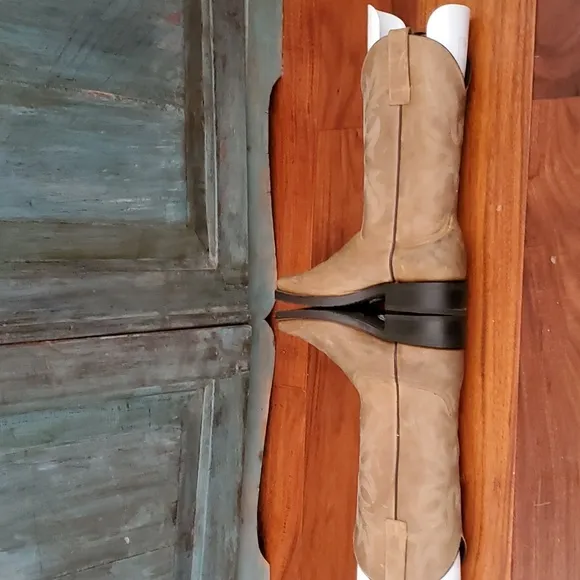 Masterson Boot Co. Brown Leather Western Boots, Size 7.5, NWOT