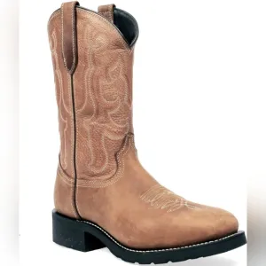 Masterson Boot Co. Brown Leather Western Boots, Size 7.5, NWOT