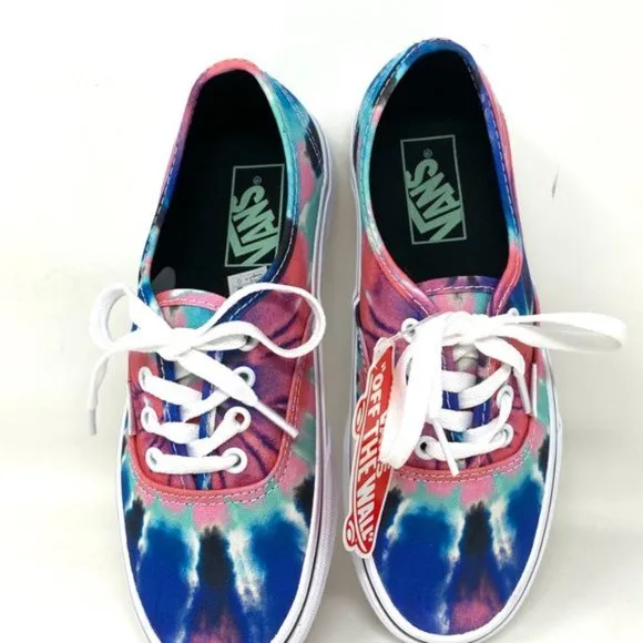 💖MEGA SALE💖 VANS Authentic Tie Dye ECD Rave Electro  Women's VN0A38EMVK shoes