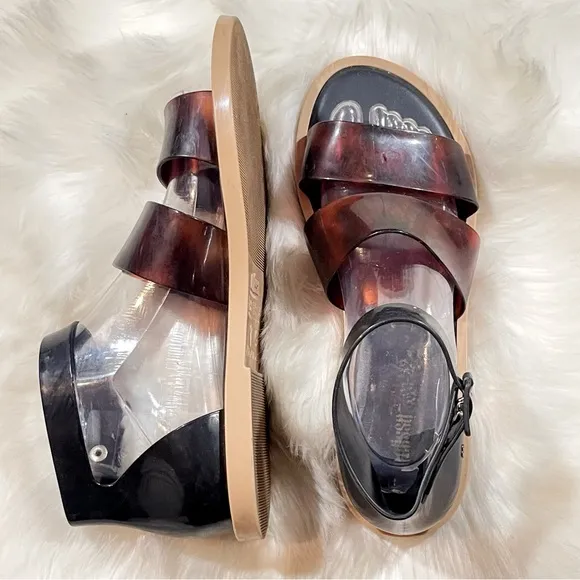 Melissa Model Brown Sandals