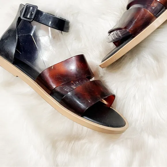 Melissa Model Brown Sandals
