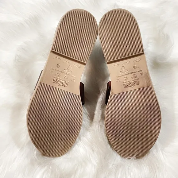 Melissa Model Brown Sandals