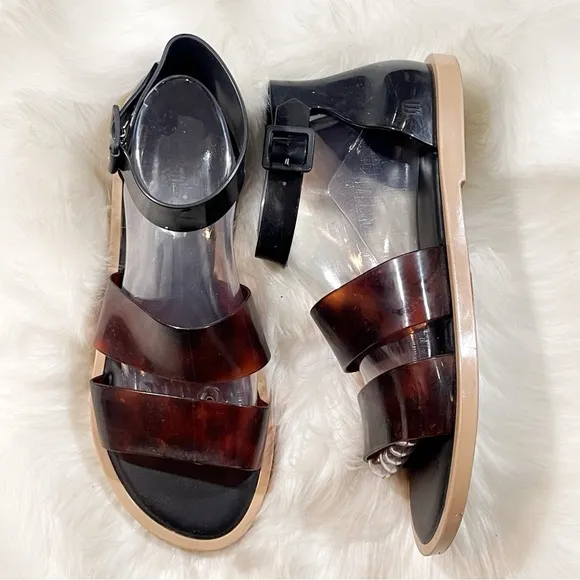 Melissa Model Brown Sandals