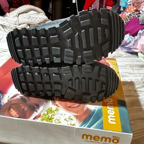 MEMO DAVOS Orthopedic Winter Boots for Girls - Size 1.5 Youth - NEW