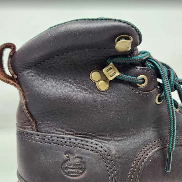 Men's 8.5 Georgia Boot 6&quot; Georgia Giant work boots in brown leather G6274