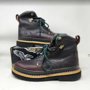 Men's 8.5 Georgia Boot 6&quot; Georgia Giant work boots in brown leather G6274