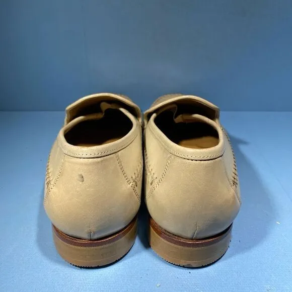 Men's Florsheim Caesar Loafers Dress Shoes Sz 9 D Leather Slip On 12011