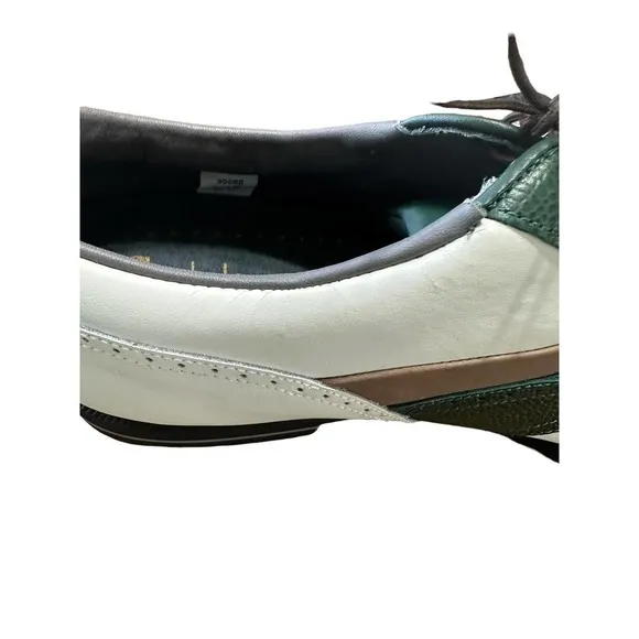 Men’s FootJoy DryJoy saddle Oxford golf shoes size 10.5M