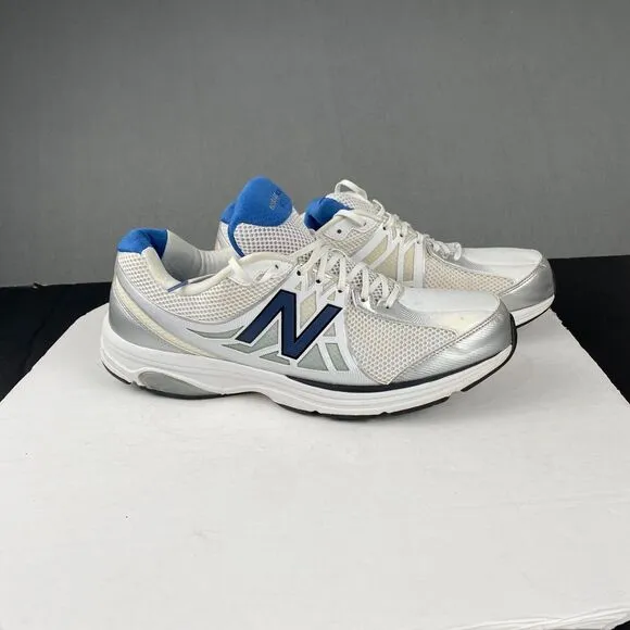 Men's New Balance 847v2 White Walking Shoes MW847WT2 Size 14 Width 2E,Comfort