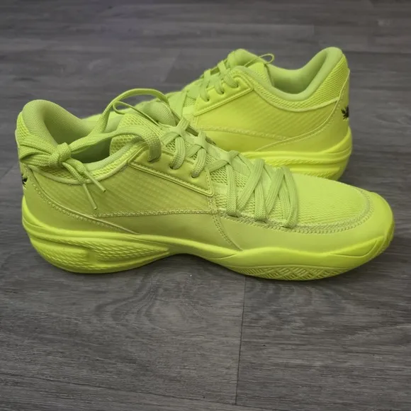 Men's Puma Court Rider 1 LaMelo Ball Basketball Shoes Yellow 376512‑01 Size 9.5