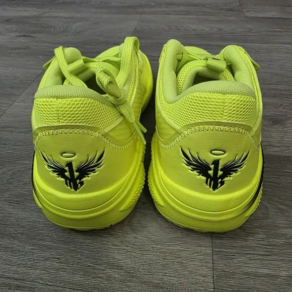 Men's Puma Court Rider 1 LaMelo Ball Basketball Shoes Yellow 376512‑01 Size 9.5